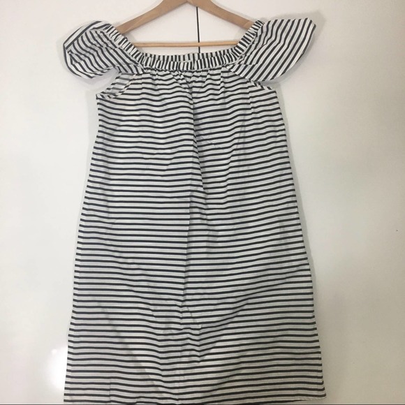 J. Crew Striped Off Shoulder Sundress  Small - Picture 5 of 5